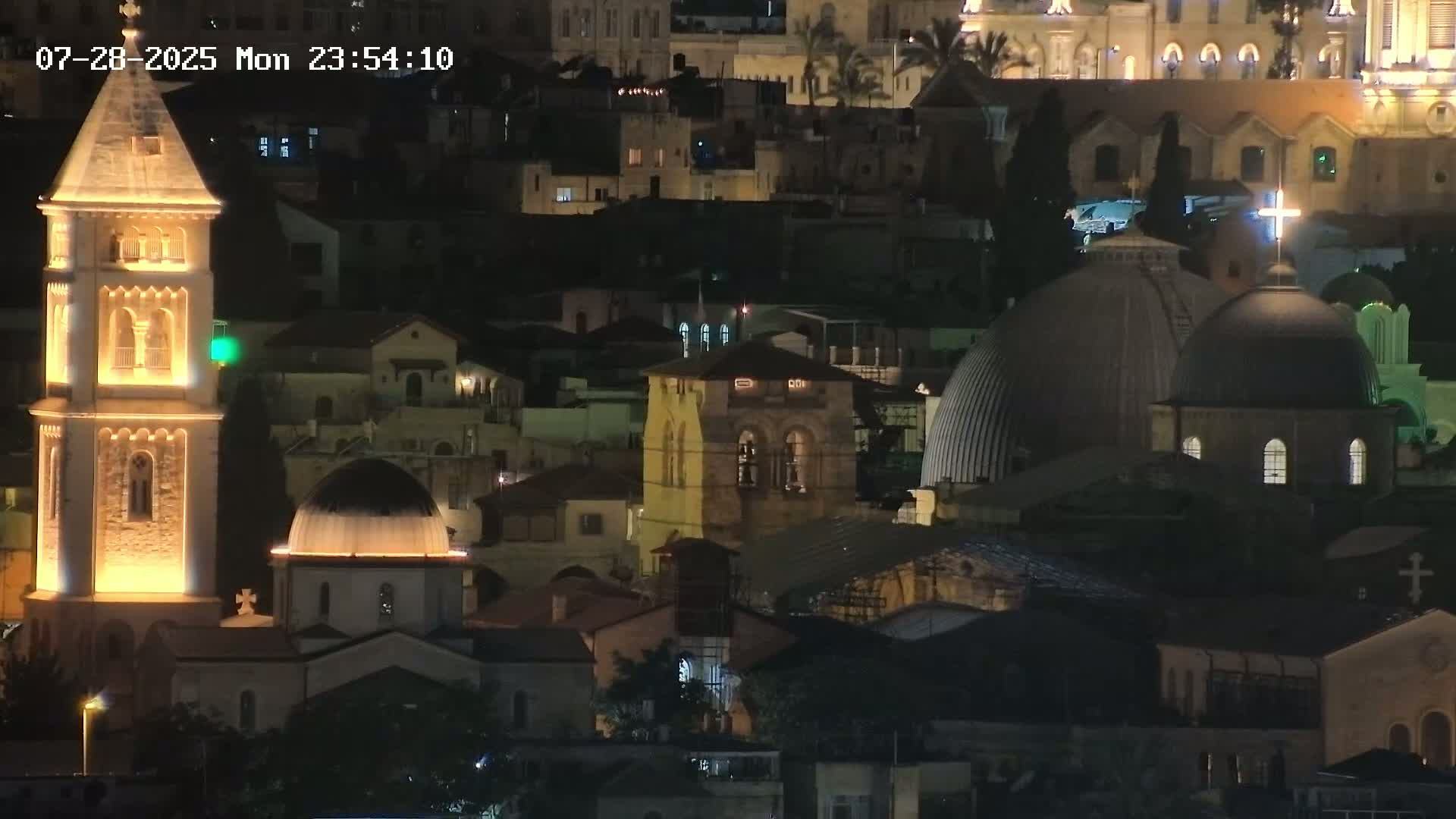 East Quds (East  Jerusalem) ElAqsa Mosque/Gethsemane/Golden Gate/Dome of Rock/Temple Mount/Pater Noster Church & Quds 360 Panaroma Skyline View  Live Cam - At-Tur, East Quds (East Jerusalem), Palestine