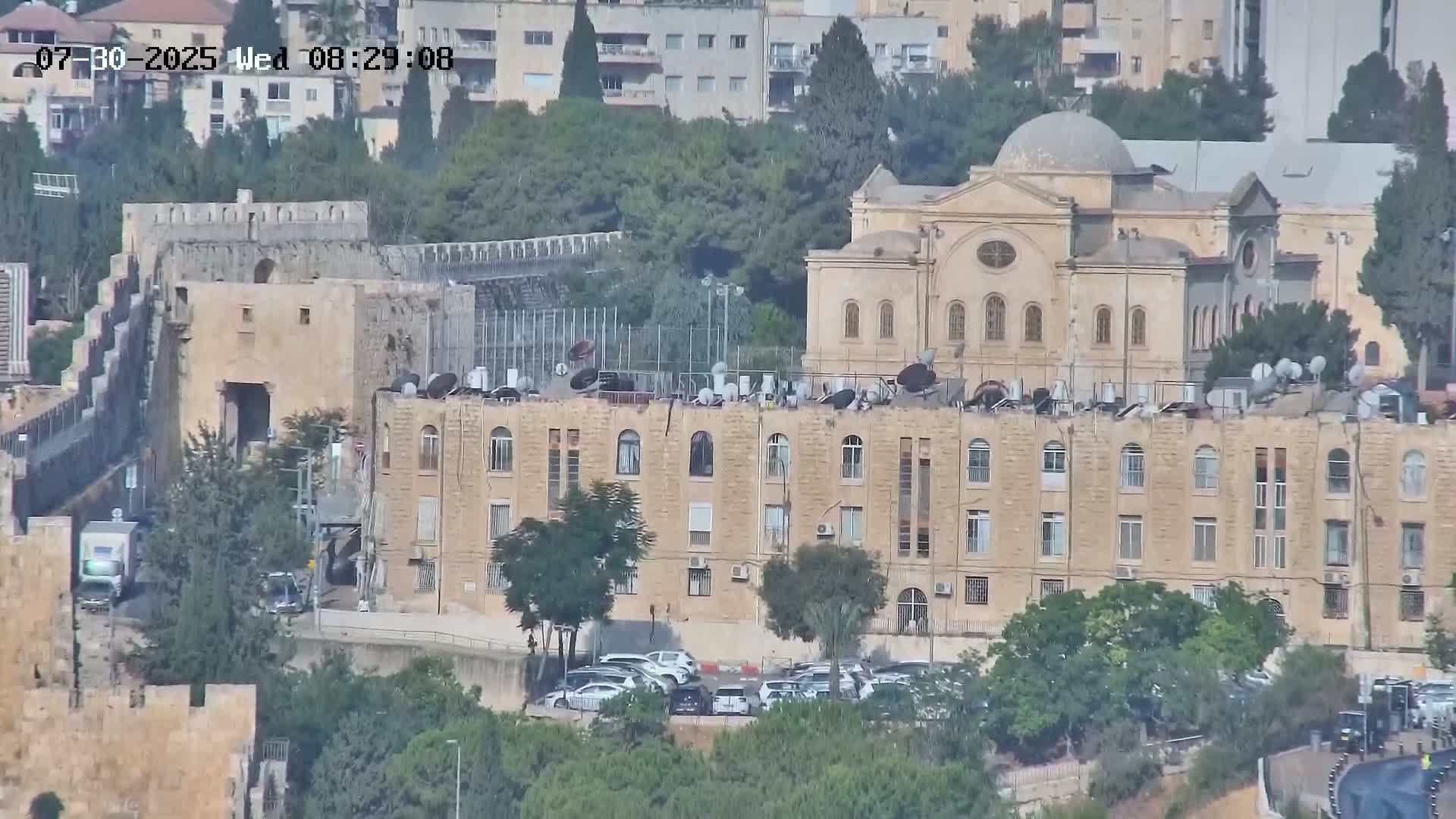 East Quds (East  Jerusalem) ElAqsa Mosque/Gethsemane/Golden Gate/Dome of Rock/Temple Mount/Pater Noster Church & Quds 360 Panaroma Skyline View  Live Cam - At-Tur, East Quds (East Jerusalem), Palestine