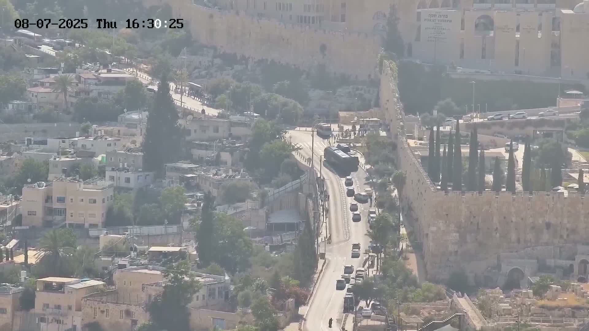 East Quds (East  Jerusalem) ElAqsa Mosque/Gethsemane/Golden Gate/Dome of Rock/Temple Mount/Pater Noster Church & Quds 360 Panaroma Skyline View  Live Cam - At-Tur, East Quds (East Jerusalem), Palestine