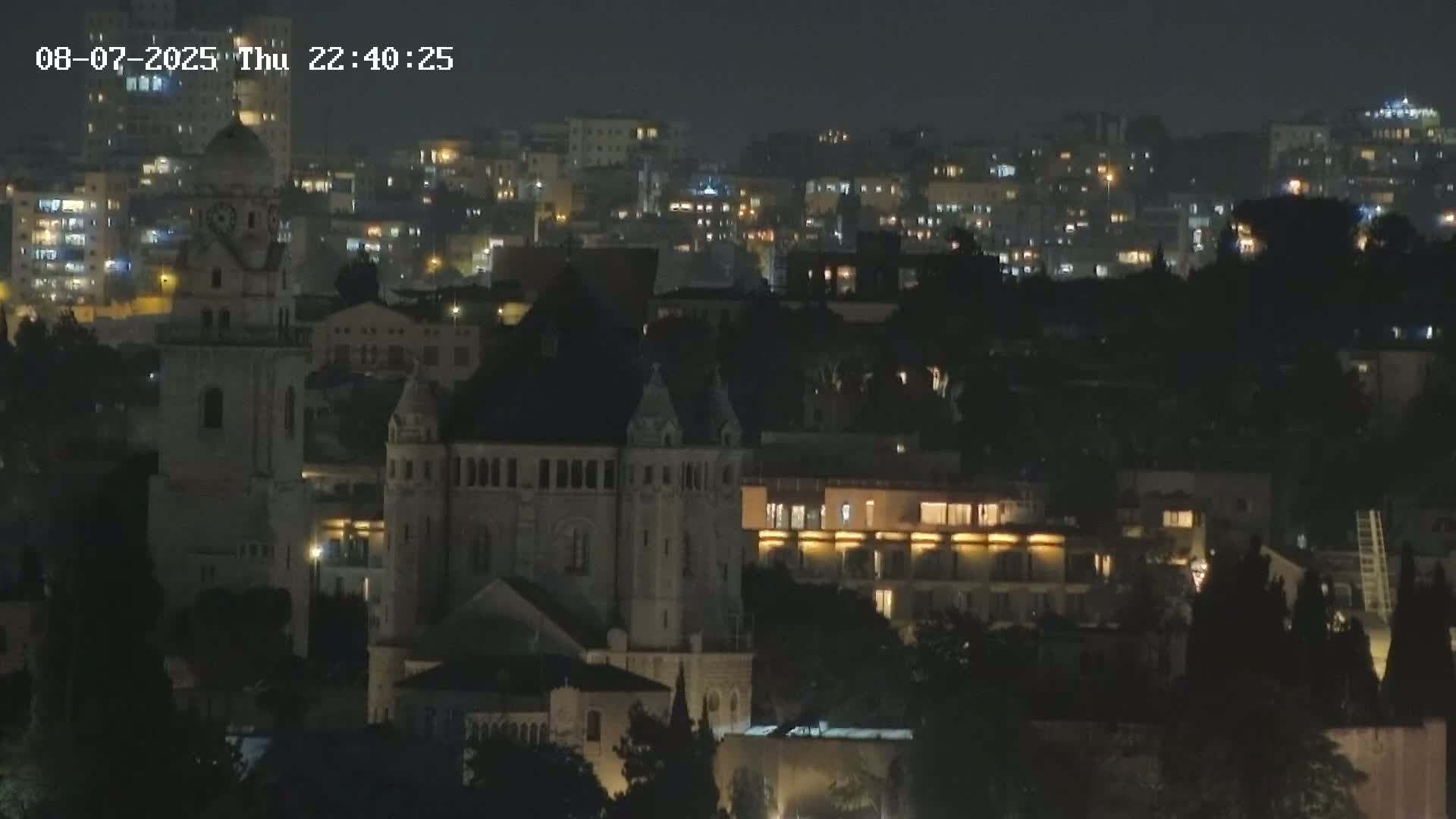East Quds (East  Jerusalem) ElAqsa Mosque/Gethsemane/Golden Gate/Dome of Rock/Temple Mount/Pater Noster Church & Quds 360 Panaroma Skyline View  Live Cam - At-Tur, East Quds (East Jerusalem), Palestine
