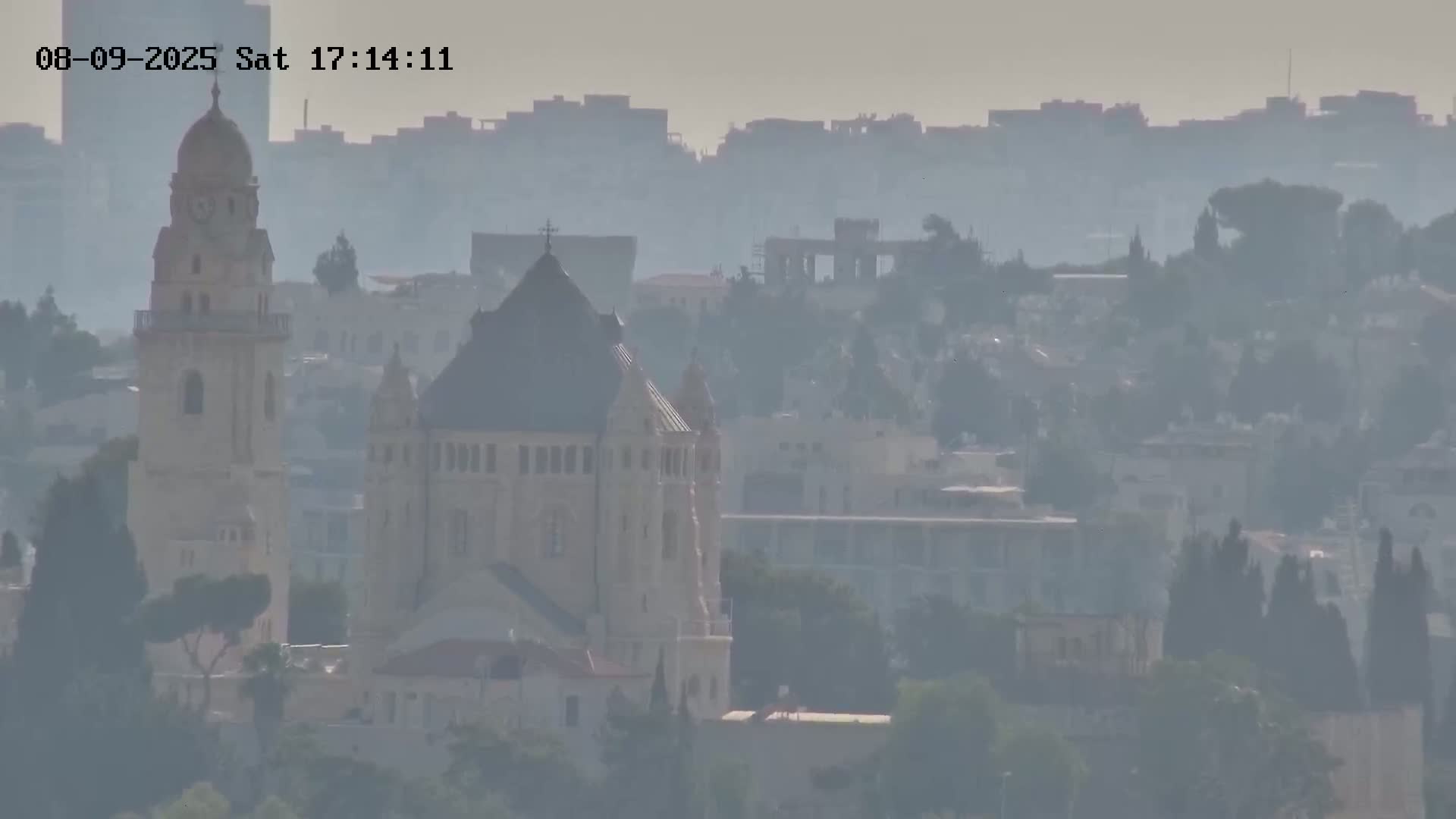 East Quds (East  Jerusalem) ElAqsa Mosque/Gethsemane/Golden Gate/Dome of Rock/Temple Mount/Pater Noster Church & Quds 360 Panaroma Skyline View  Live Cam - At-Tur, East Quds (East Jerusalem), Palestine