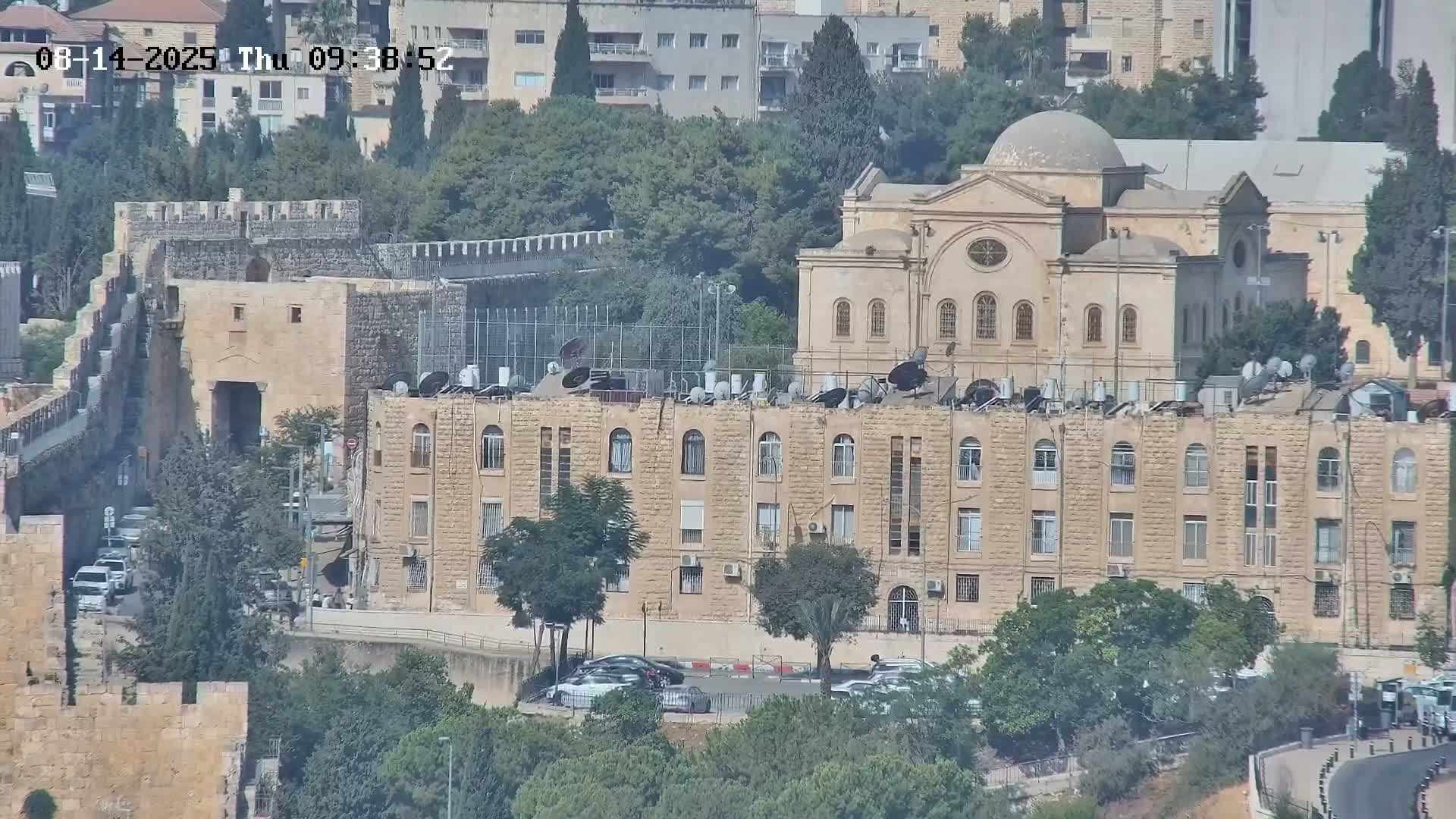 East Quds (East  Jerusalem) ElAqsa Mosque/Gethsemane/Golden Gate/Dome of Rock/Temple Mount/Pater Noster Church & Quds 360 Panaroma Skyline View  Live Cam - At-Tur, East Quds (East Jerusalem), Palestine