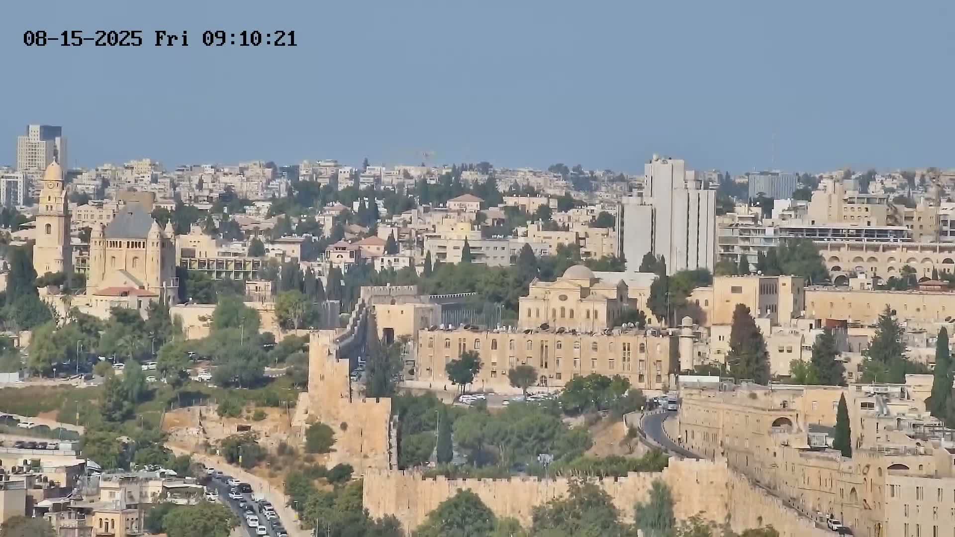 East Quds (East  Jerusalem) ElAqsa Mosque/Gethsemane/Golden Gate/Dome of Rock/Temple Mount/Pater Noster Church & Quds 360 Panaroma Skyline View  Live Cam - At-Tur, East Quds (East Jerusalem), Palestine