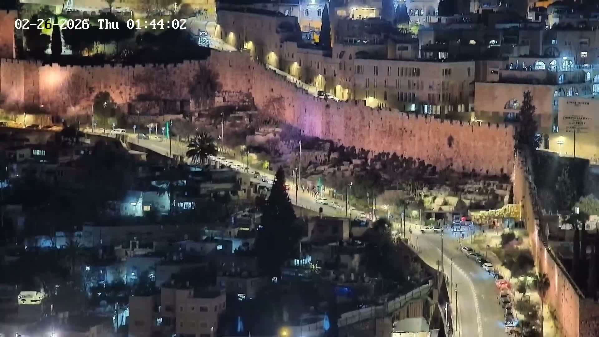 East Quds (East  Jerusalem) ElAqsa Mosque/Gethsemane/Golden Gate/Dome of Rock/Temple Mount/Pater Noster Church & Quds 360 Panaroma Skyline View  Live Cam - At-Tur, East Quds (East Jerusalem), Palestine