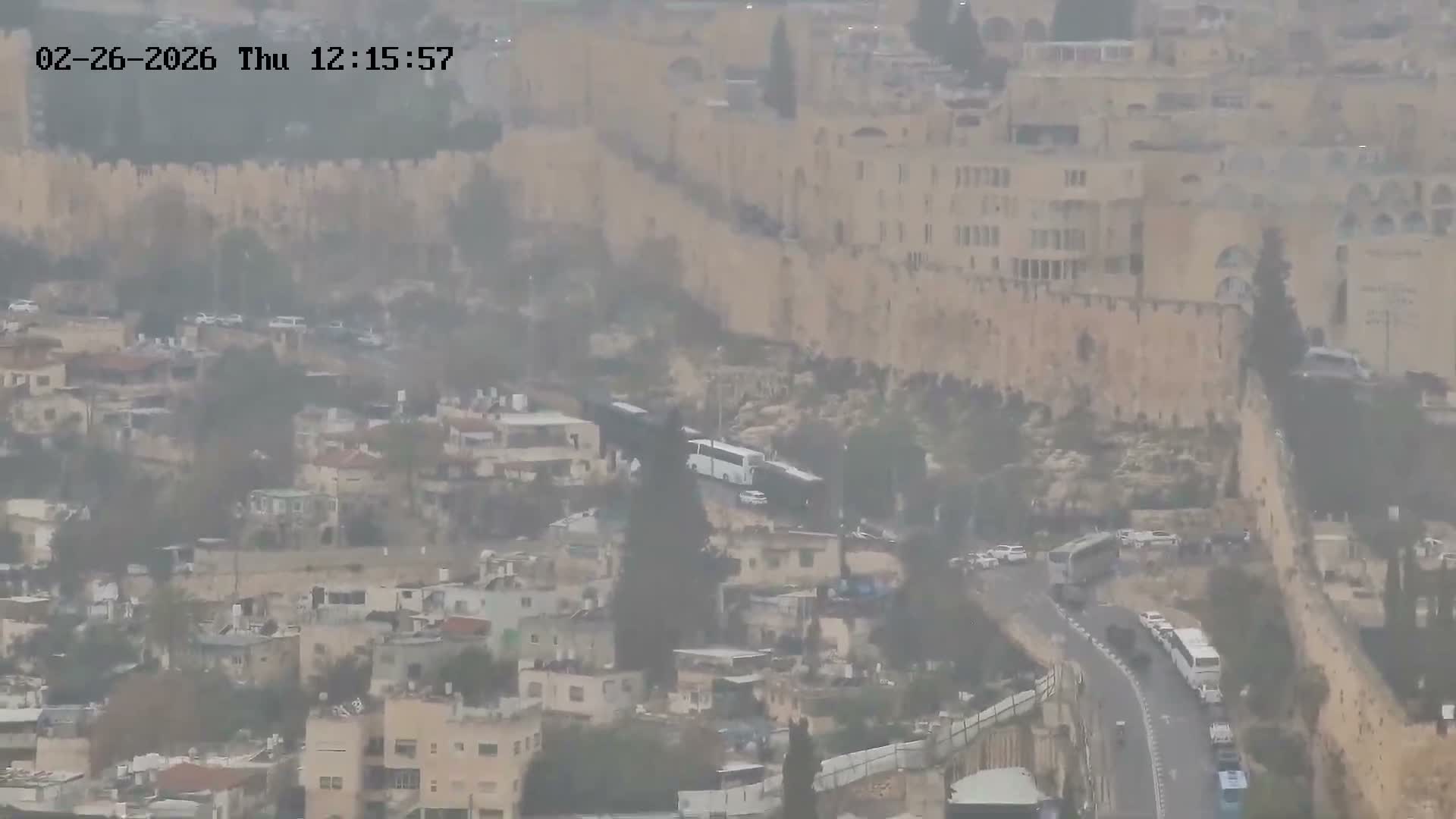 East Quds (East  Jerusalem) ElAqsa Mosque/Gethsemane/Golden Gate/Dome of Rock/Temple Mount/Pater Noster Church & Quds 360 Panaroma Skyline View  Live Cam - At-Tur, East Quds (East Jerusalem), Palestine