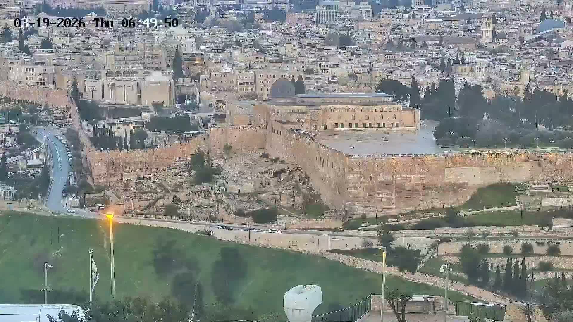 East Quds (East  Jerusalem) ElAqsa Mosque/Gethsemane/Golden Gate/Dome of Rock/Temple Mount/Pater Noster Church & Quds 360 Panaroma Skyline View  Live Cam - At-Tur, East Quds (East Jerusalem), Palestine