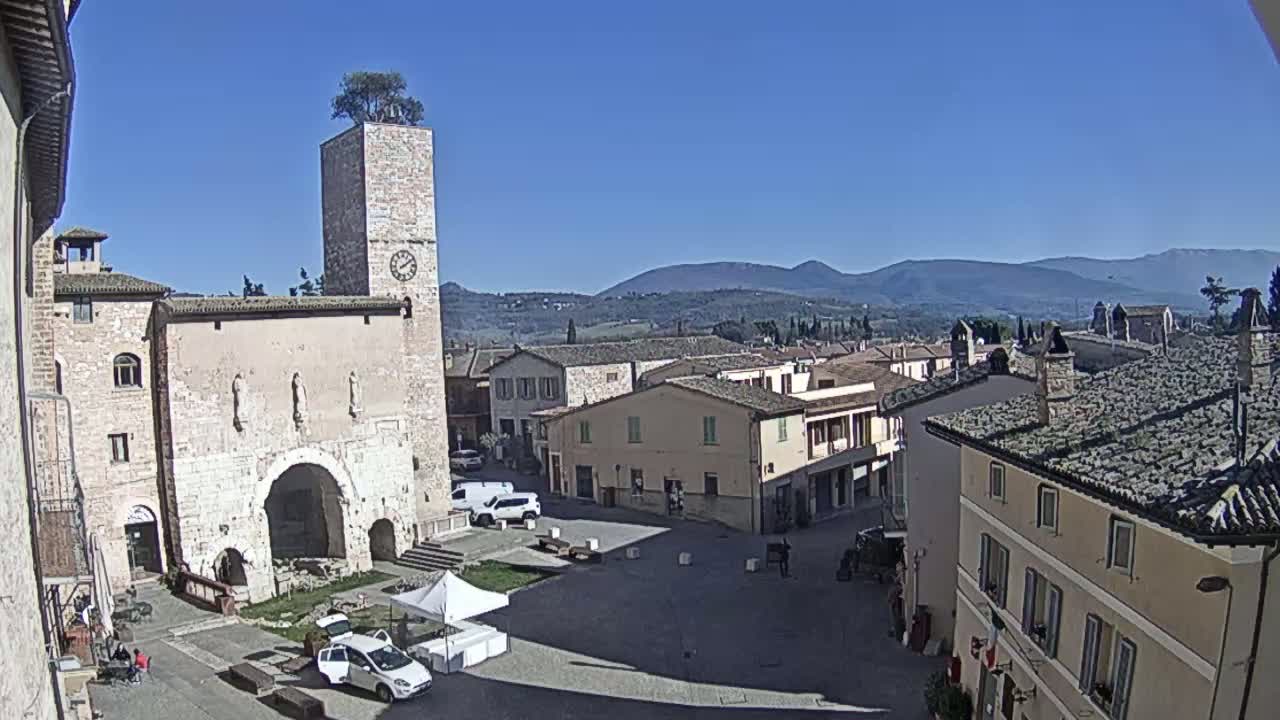 Spello Old City Live Cam - Perugia, Umbria, Italy