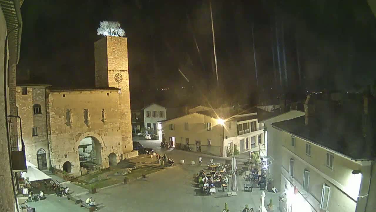 Spello Old City Live Cam - Perugia, Umbria, Italy