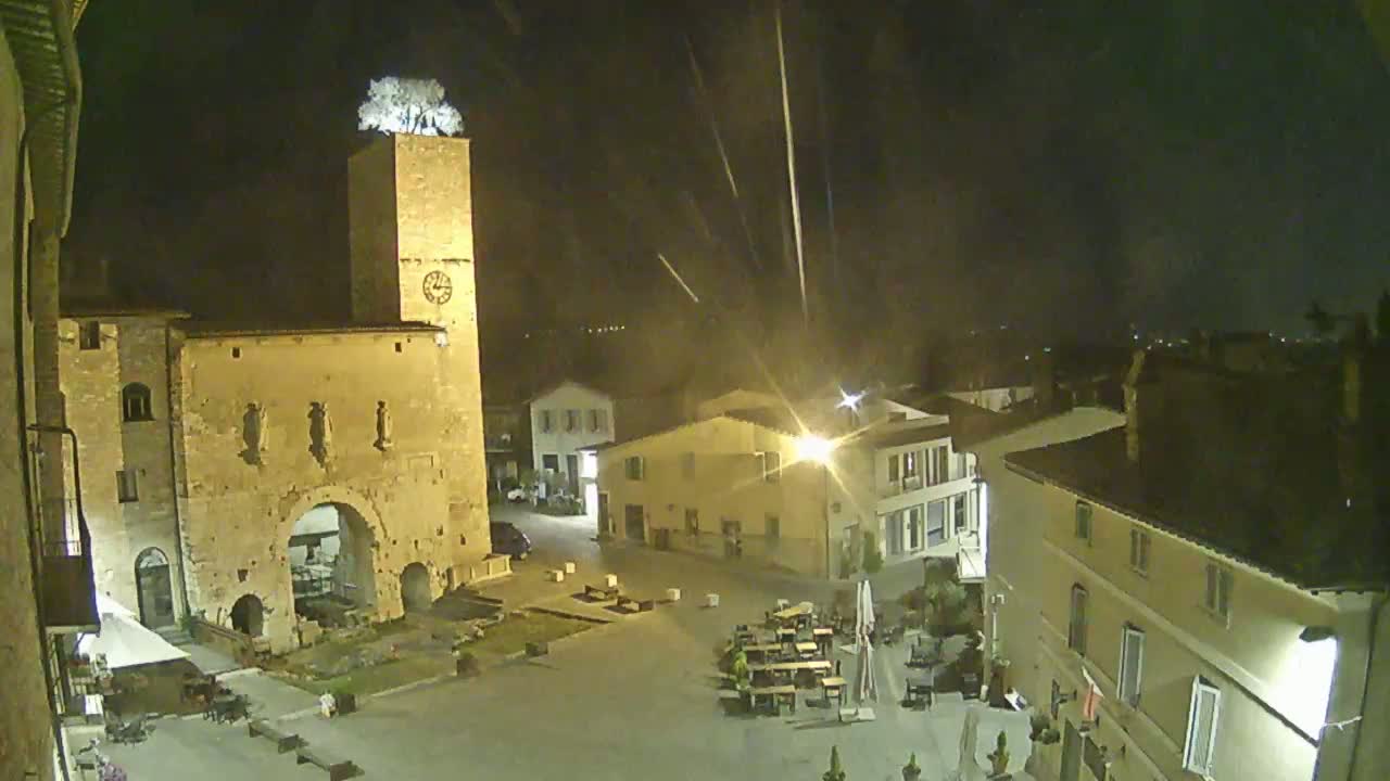 Spello Old City Live Cam - Perugia, Umbria, Italy