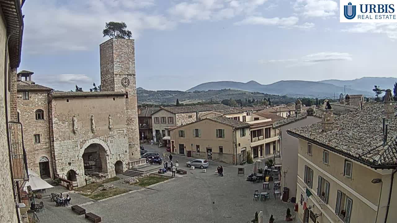 Spello Old City Live Cam - Perugia, Umbria, Italy
