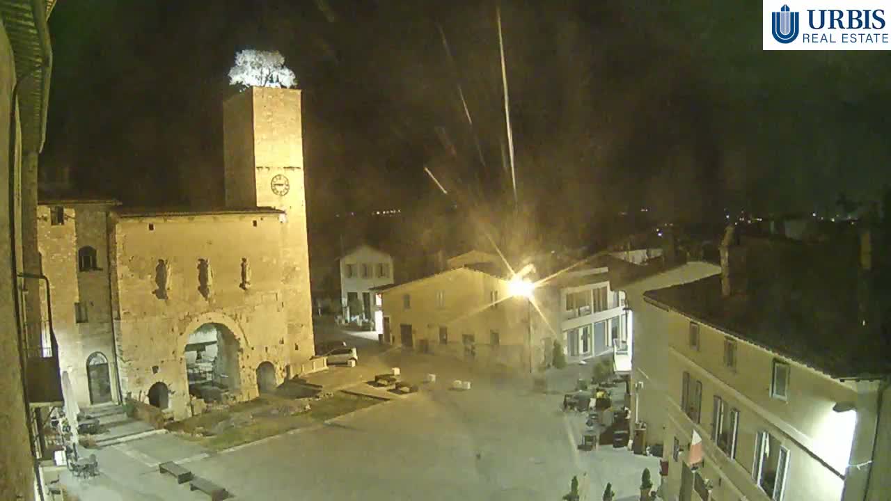 Spello Old City Live Cam - Perugia, Umbria, Italy