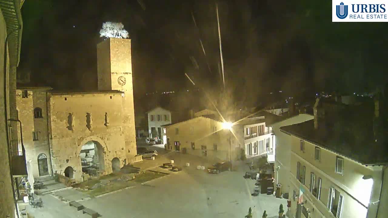 Spello Old City Live Cam - Perugia, Umbria, Italy