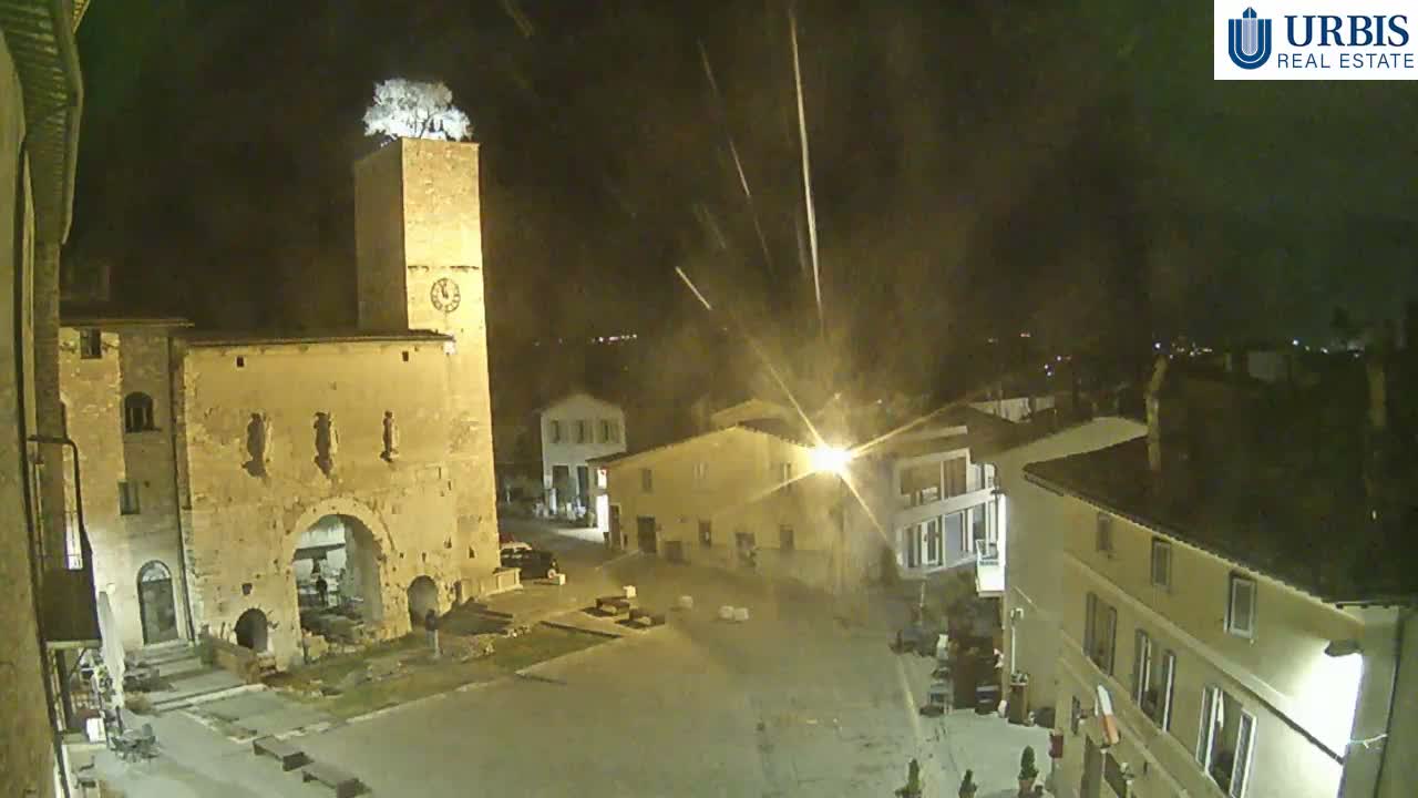 Spello Old City Live Cam - Perugia, Umbria, Italy