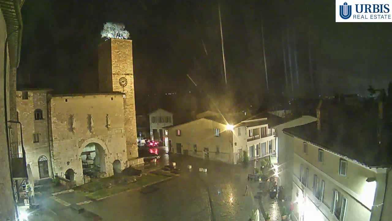 Spello Old City Live Cam - Perugia, Umbria, Italy