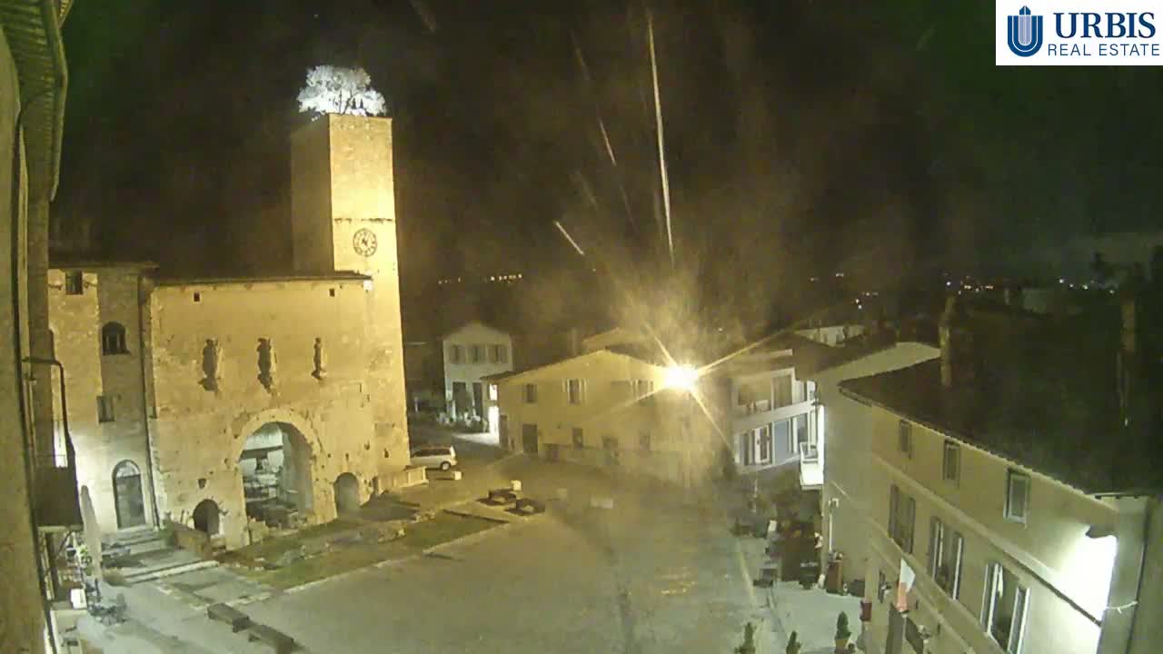 Spello Old City Live Cam - Perugia, Umbria, Italy
