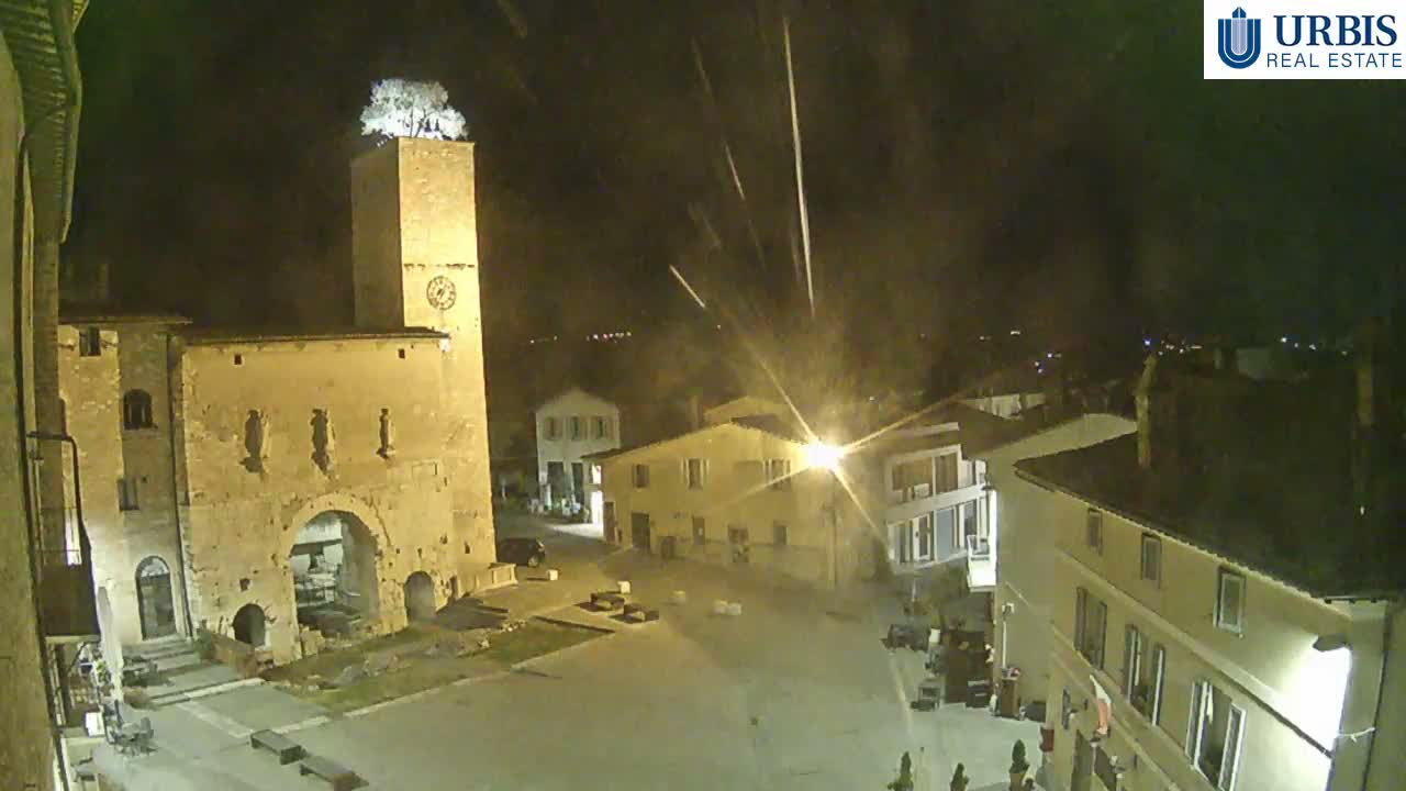 Spello Old City Live Cam - Perugia, Umbria, Italy