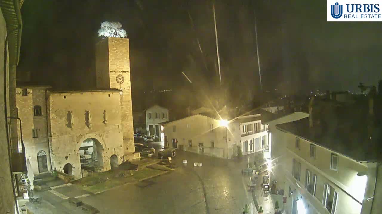 Spello Old City Live Cam - Perugia, Umbria, Italy