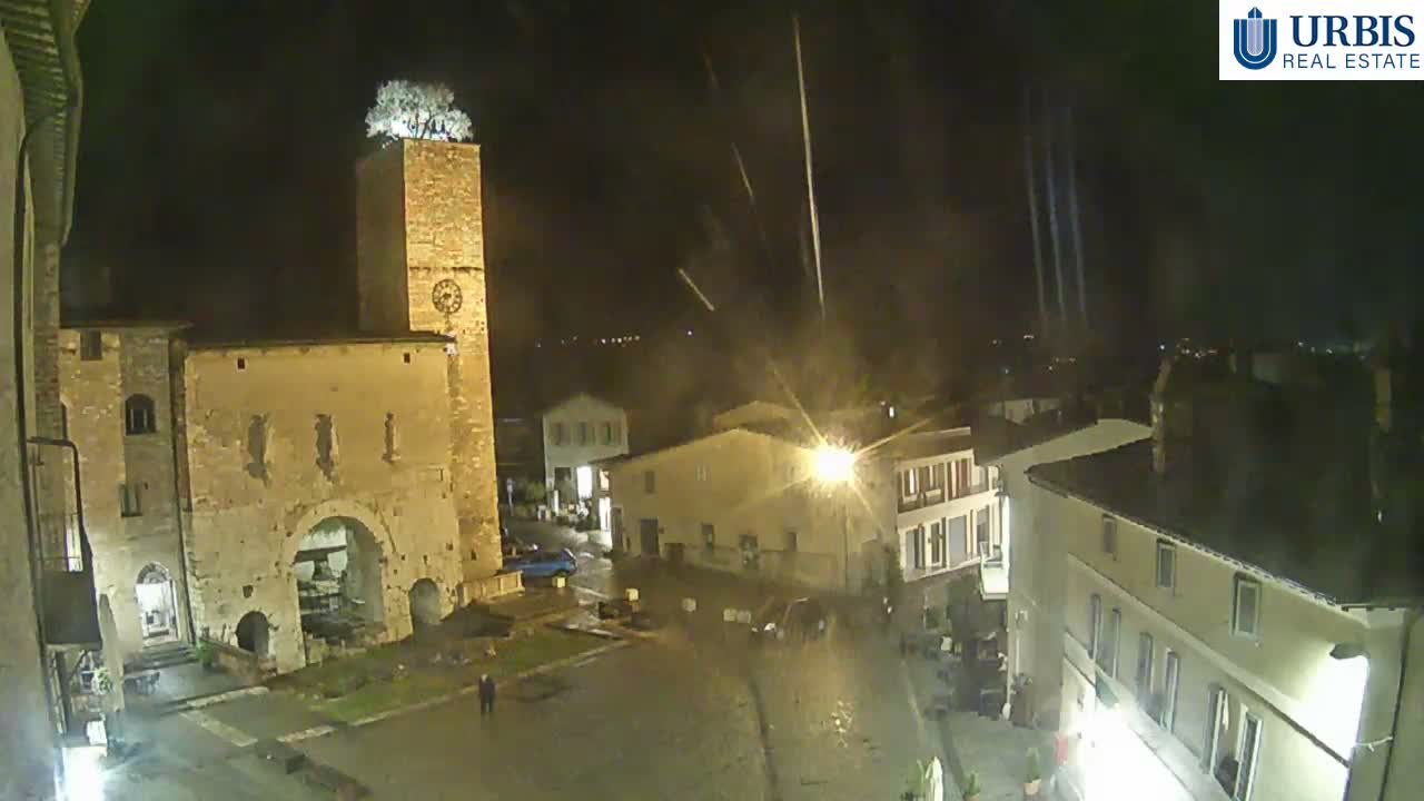 Spello Old City Live Cam - Perugia, Umbria, Italy
