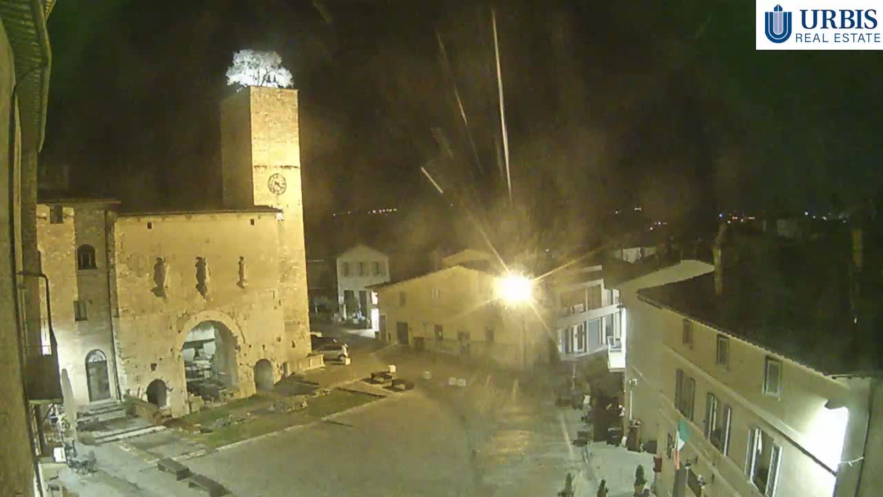 Spello Old City Live Cam - Perugia, Umbria, Italy