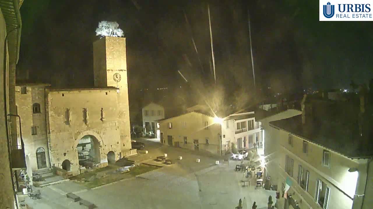Spello Old City Live Cam - Perugia, Umbria, Italy