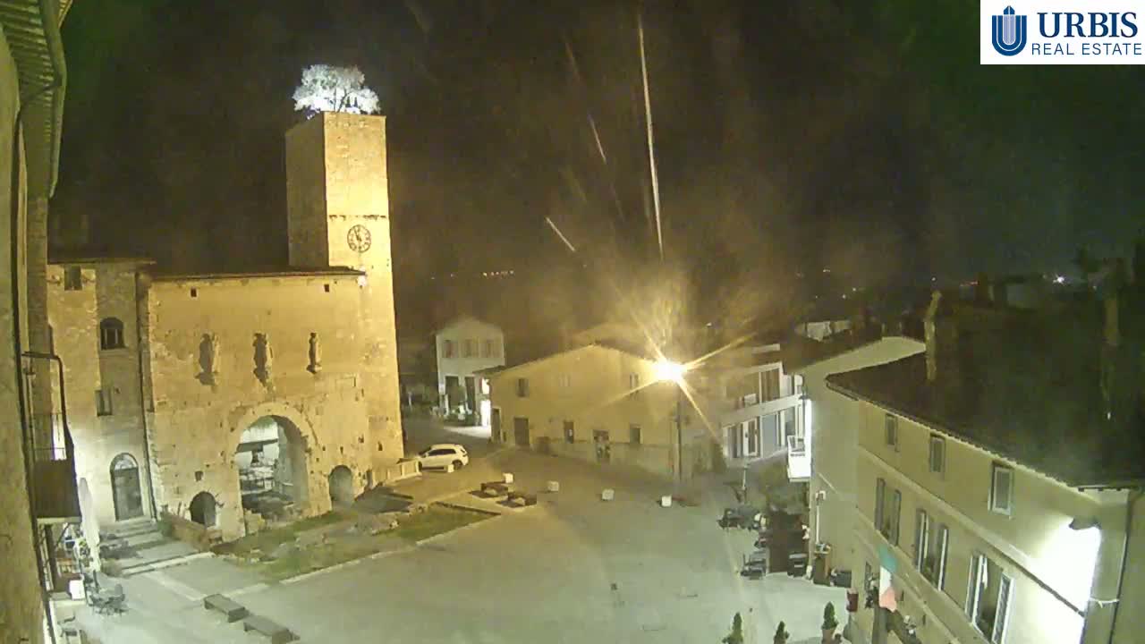 Spello Old City Live Cam - Perugia, Umbria, Italy