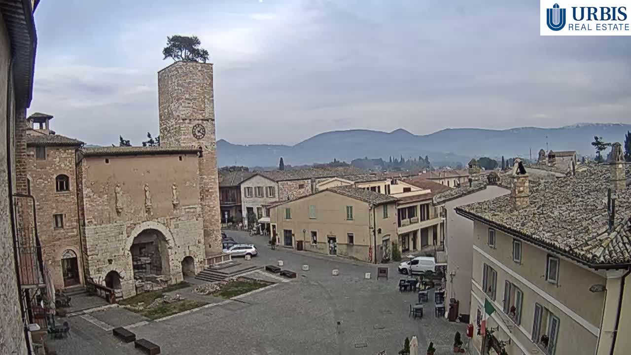 Spello Old City Live Cam - Perugia, Umbria, Italy
