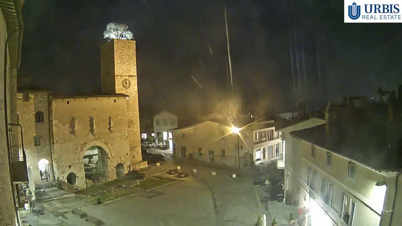 Spello Old City Live Cam - Perugia, Umbria, Italy