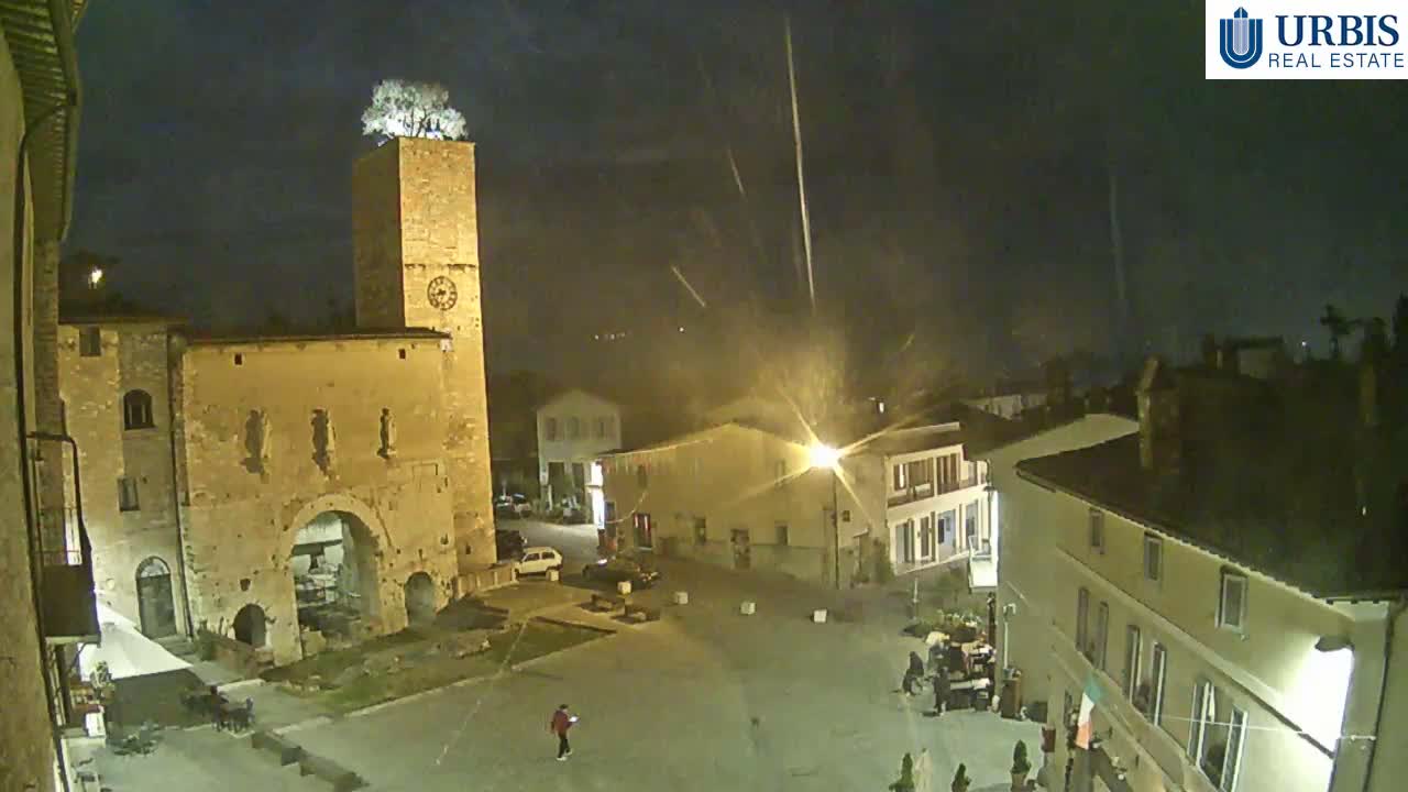 Spello Old City Live Cam - Perugia, Umbria, Italy