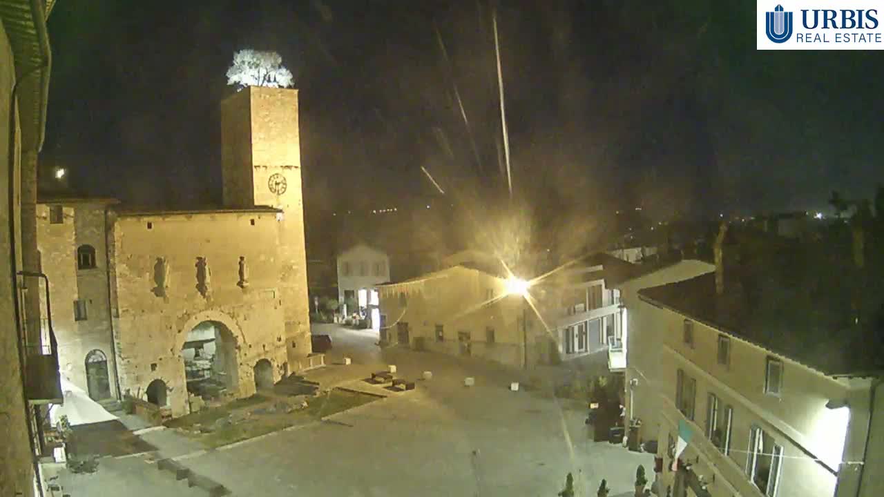Spello Old City Live Cam - Perugia, Umbria, Italy