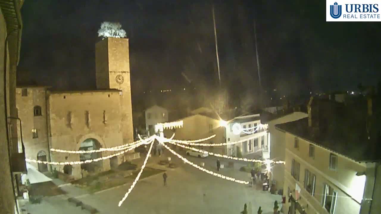 Spello Old City Live Cam - Perugia, Umbria, Italy
