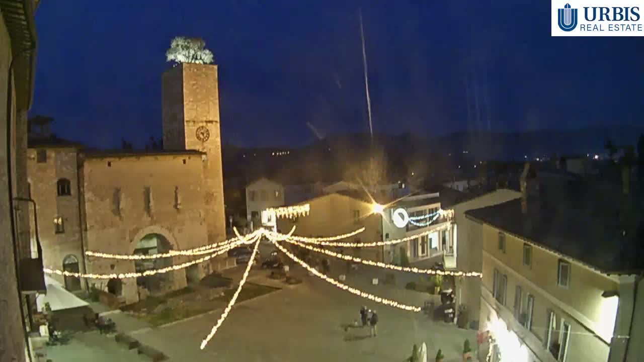 Spello Old City Live Cam - Perugia, Umbria, Italy