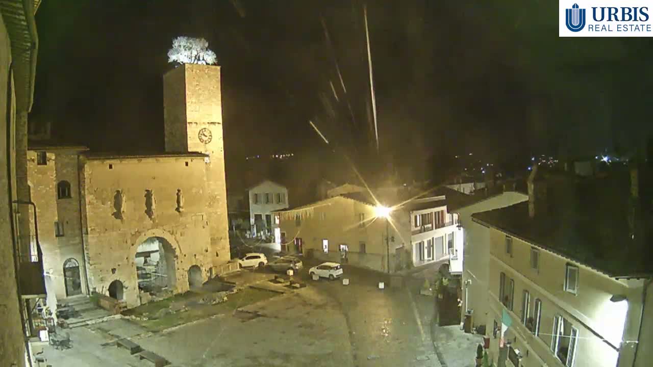 Spello Old City Live Cam - Perugia, Umbria, Italy