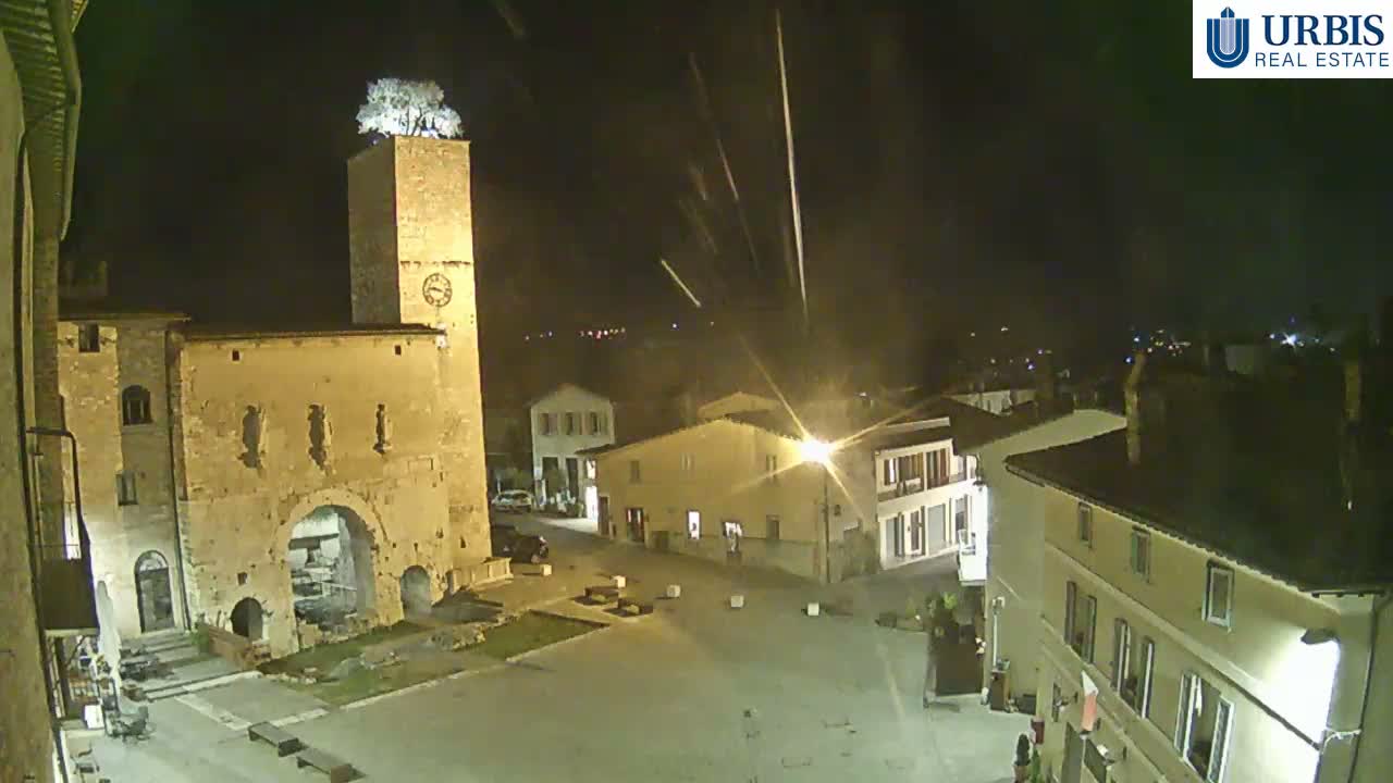 Spello Old City Live Cam - Perugia, Umbria, Italy