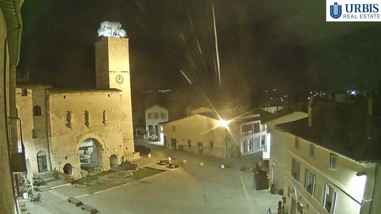 Spello Old City Live Cam - Perugia, Umbria, Italy