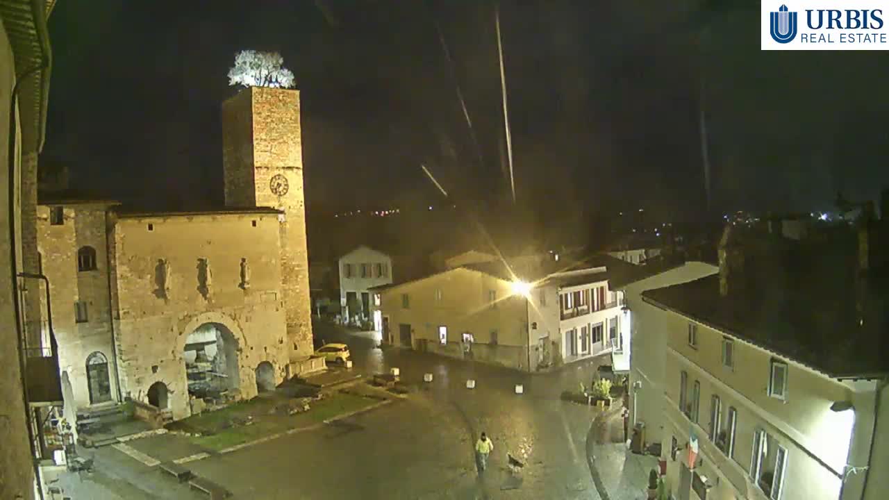 Spello Old City Live Cam - Perugia, Umbria, Italy