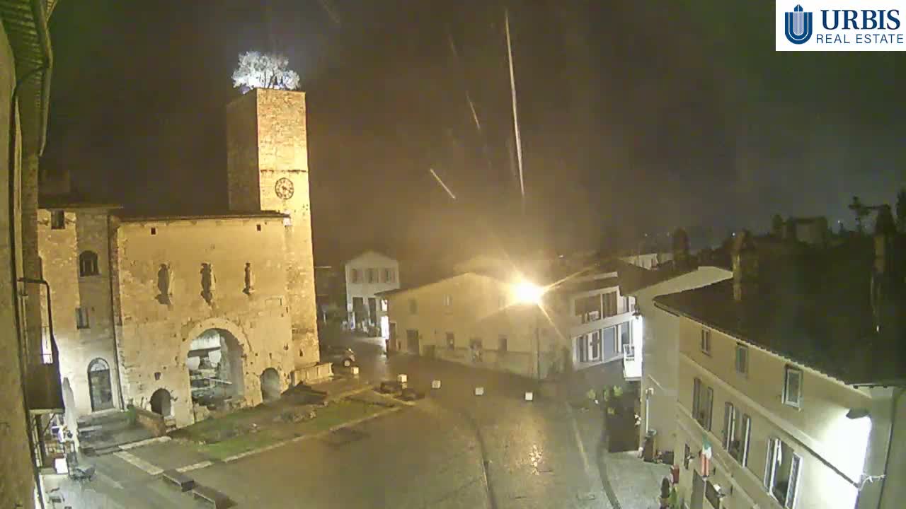 Spello Old City Live Cam - Perugia, Umbria, Italy
