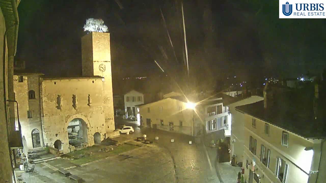 Spello Old City Live Cam - Perugia, Umbria, Italy