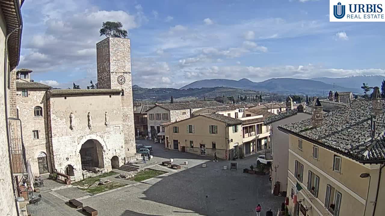 Spello Old City Live Cam - Perugia, Umbria, Italy
