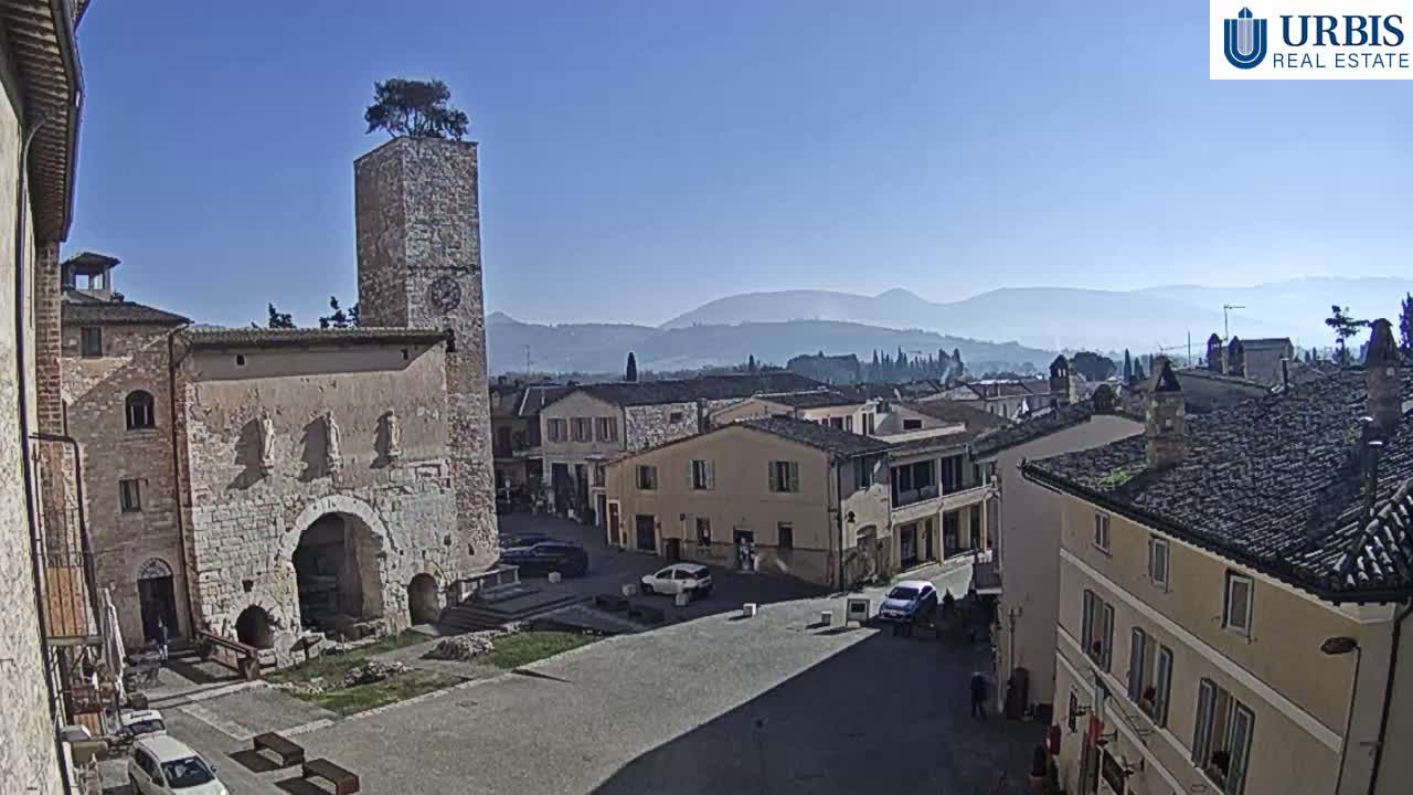Spello Old City Live Cam - Perugia, Umbria, Italy