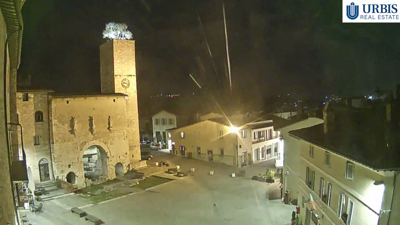 Spello Old City Live Cam - Perugia, Umbria, Italy