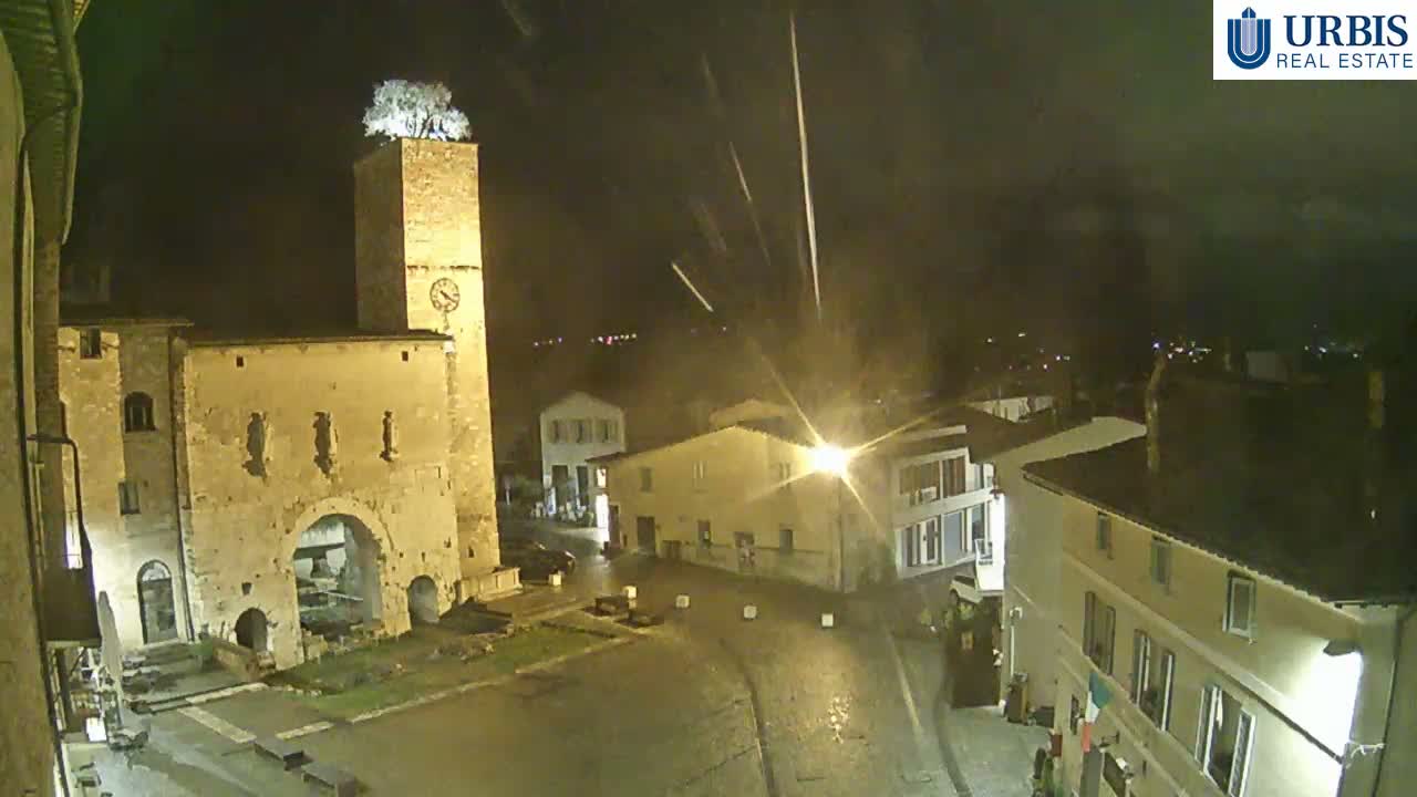Spello Old City Live Cam - Perugia, Umbria, Italy
