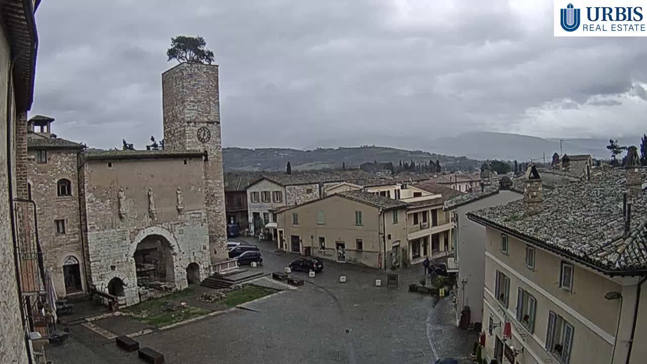Spello Old City Live Cam - Perugia, Umbria, Italy
