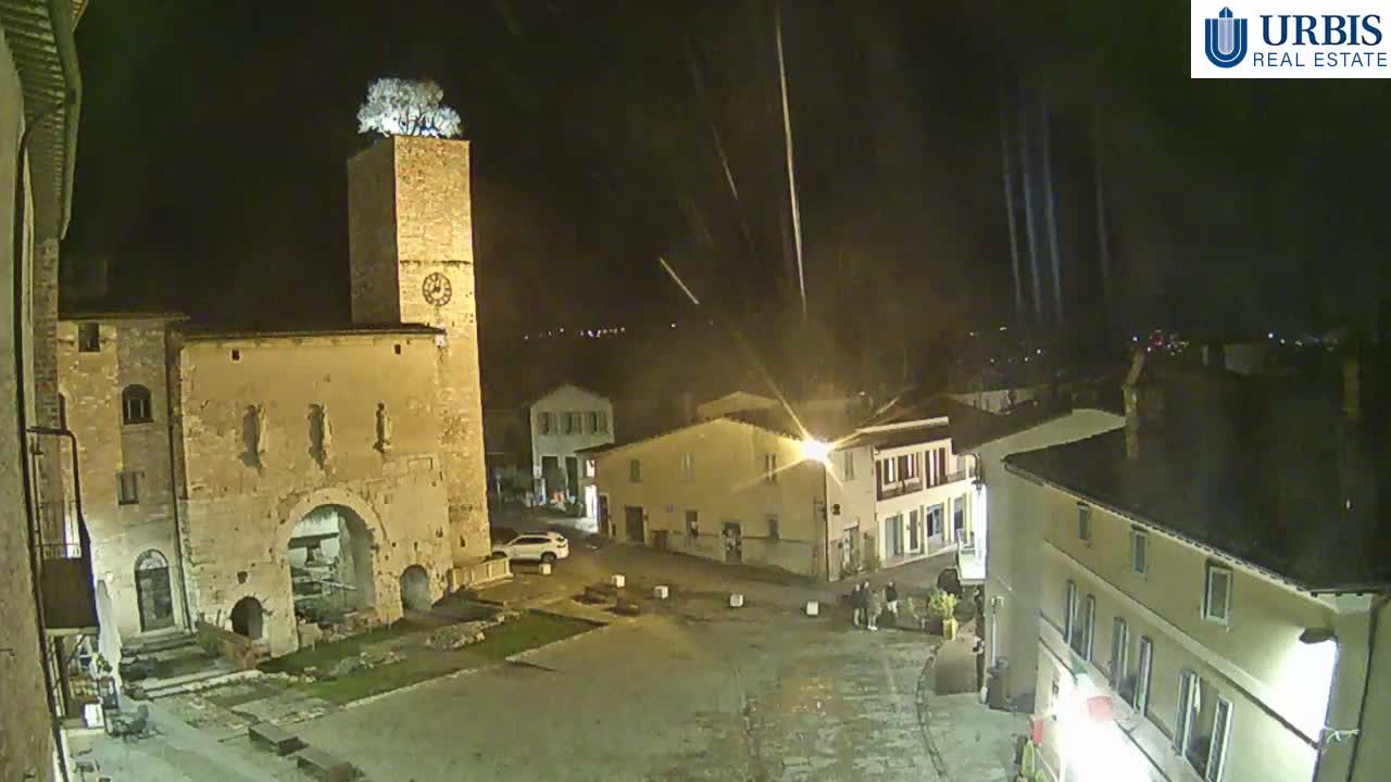 Spello Old City Live Cam - Perugia, Umbria, Italy