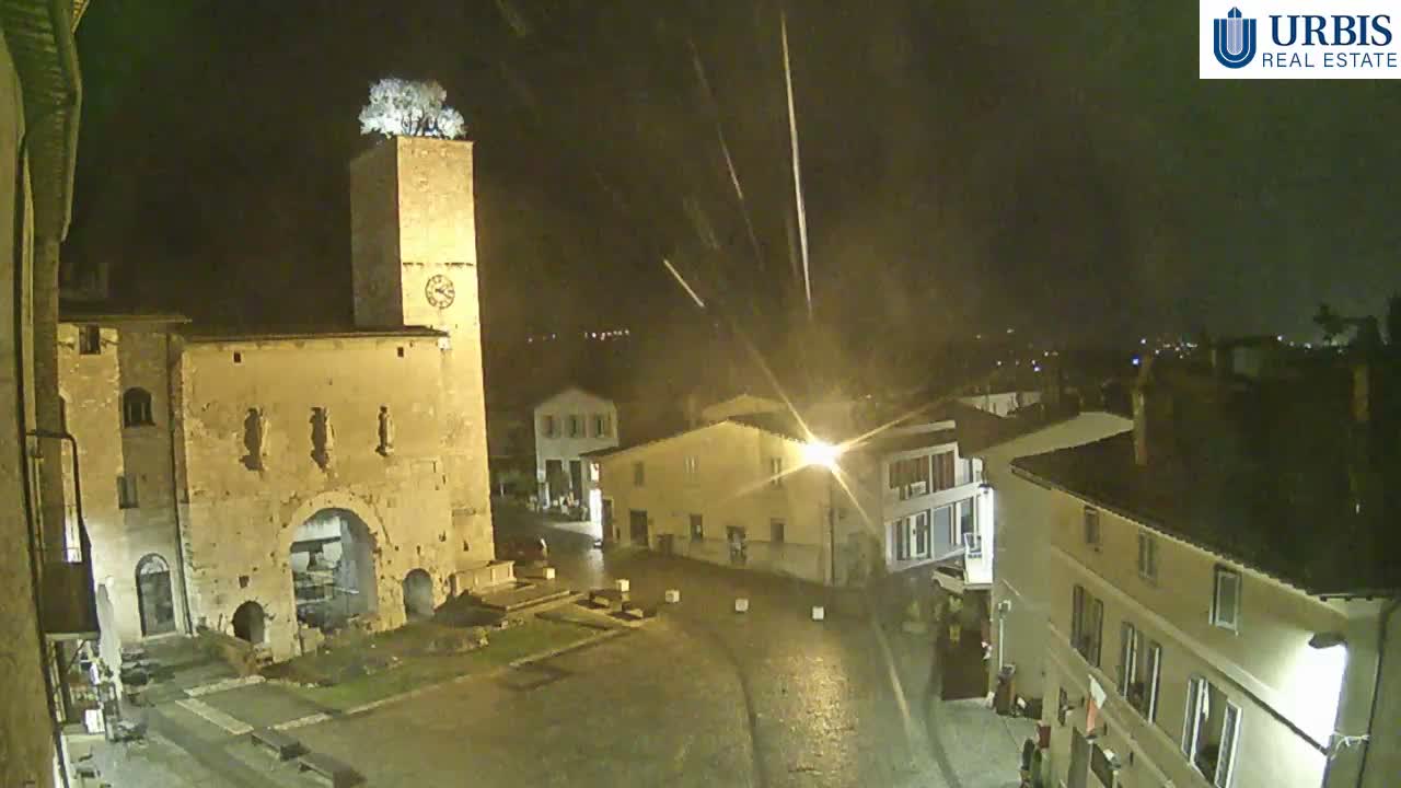 Spello Old City Live Cam - Perugia, Umbria, Italy