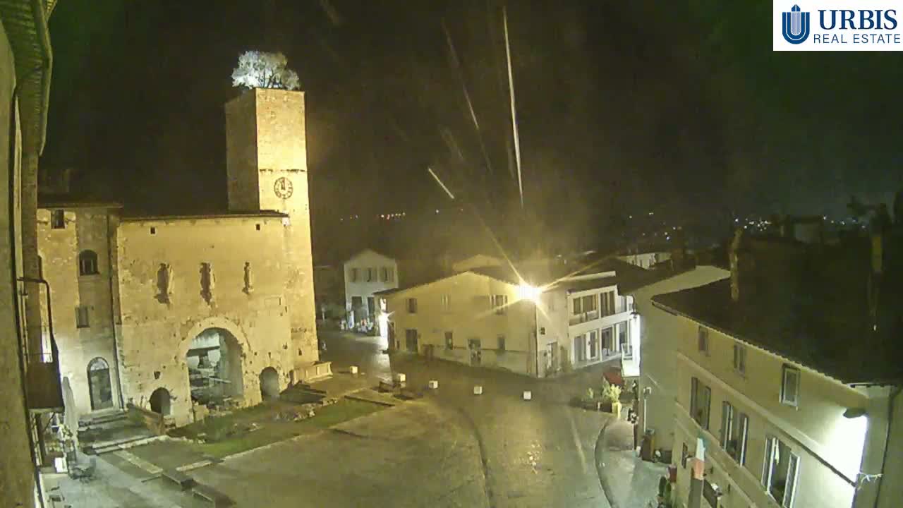 Spello Old City Live Cam - Perugia, Umbria, Italy