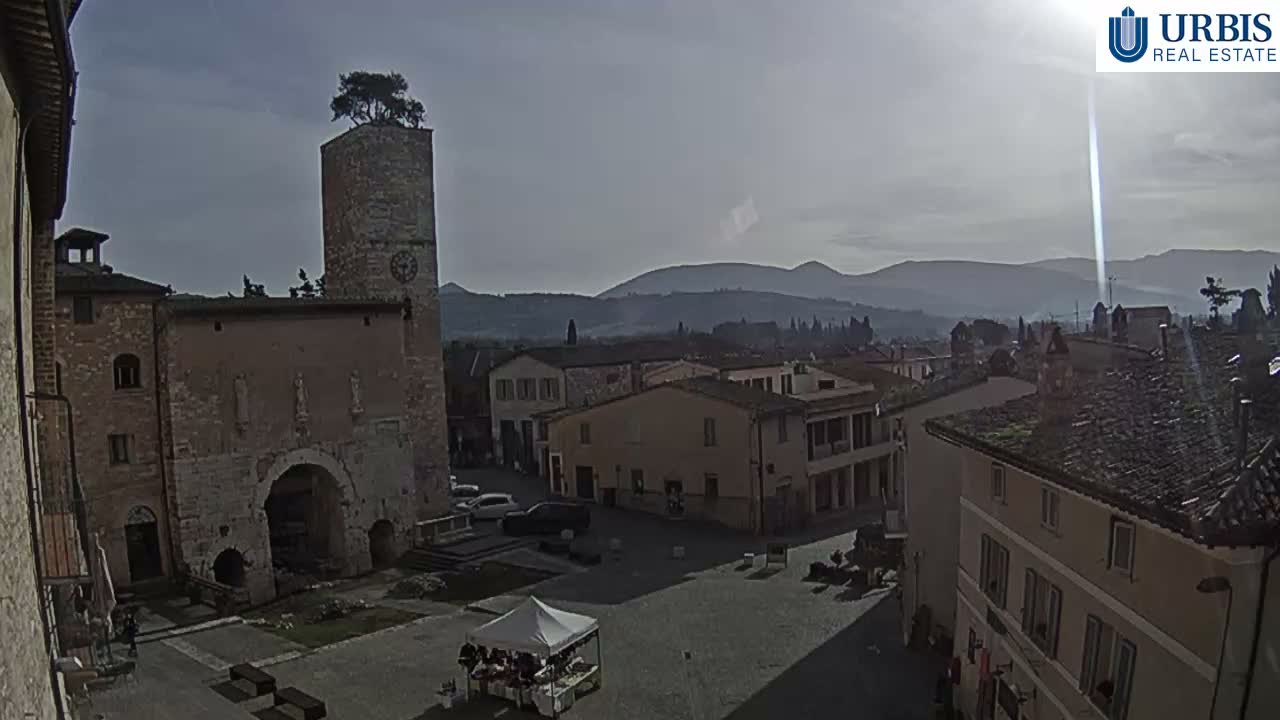Spello Old City Live Cam - Perugia, Umbria, Italy