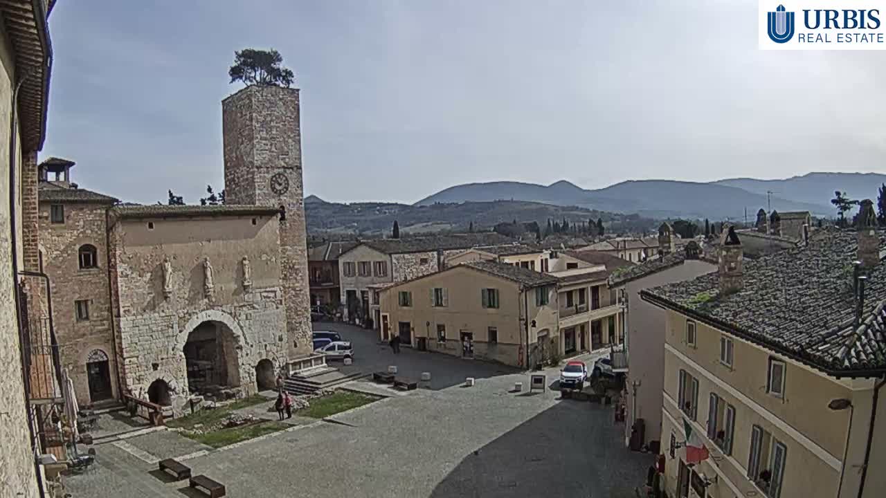 Spello Old City Live Cam - Perugia, Umbria, Italy