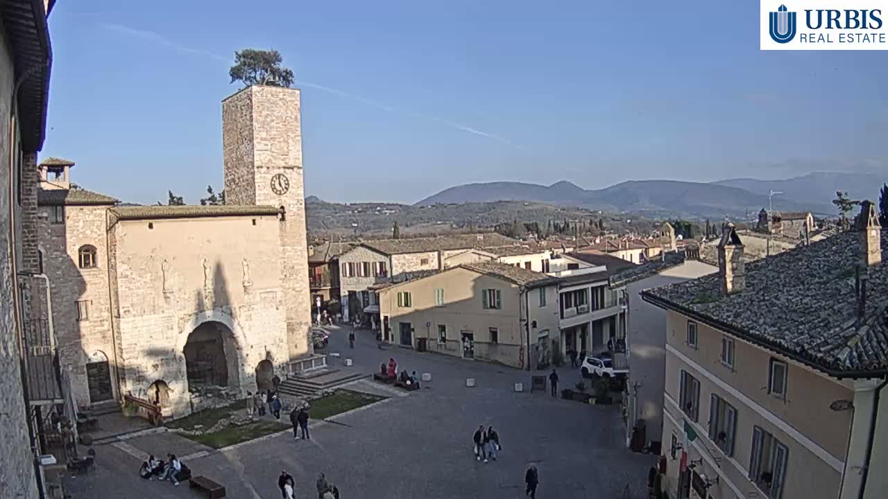 Spello Old City Live Cam - Perugia, Umbria, Italy
