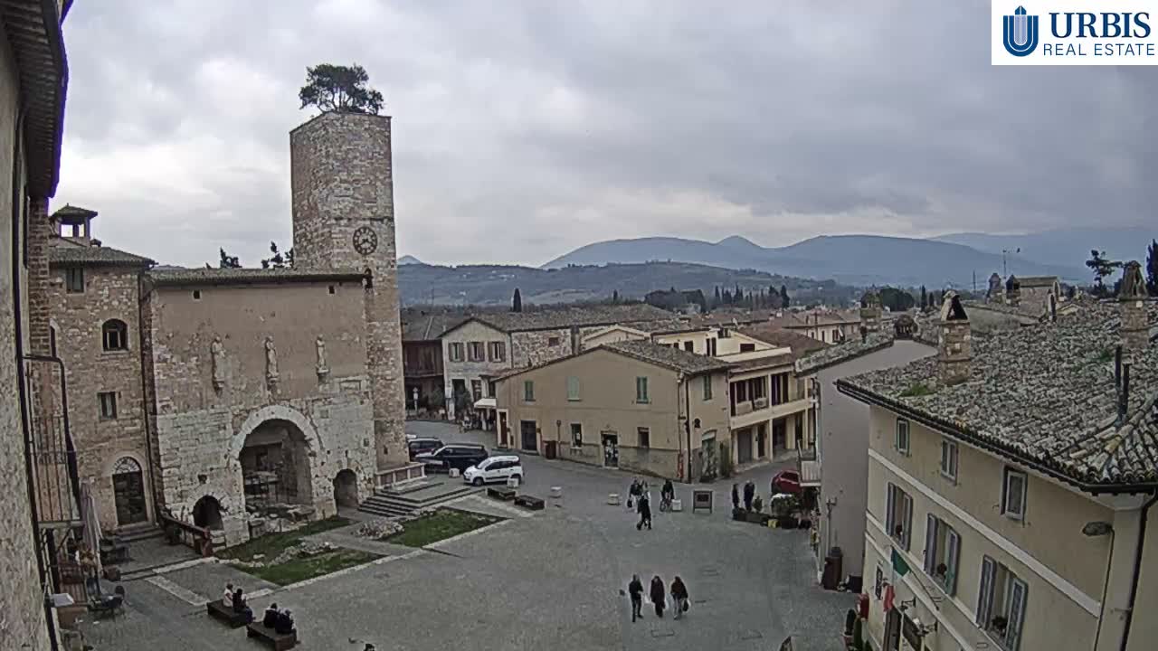 Spello Old City Live Cam - Perugia, Umbria, Italy
