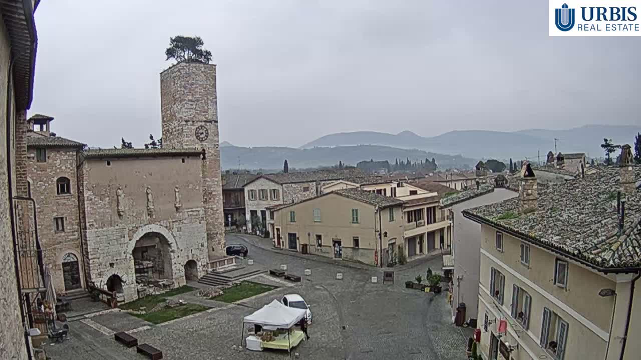 Spello Old City Live Cam - Perugia, Umbria, Italy